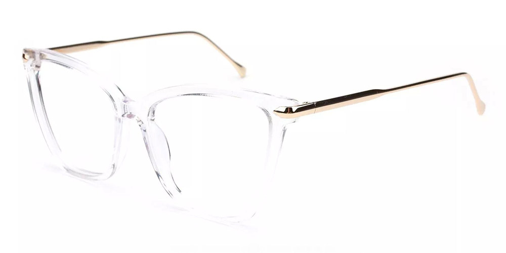 Hampton Clear Prescription Glasses Side