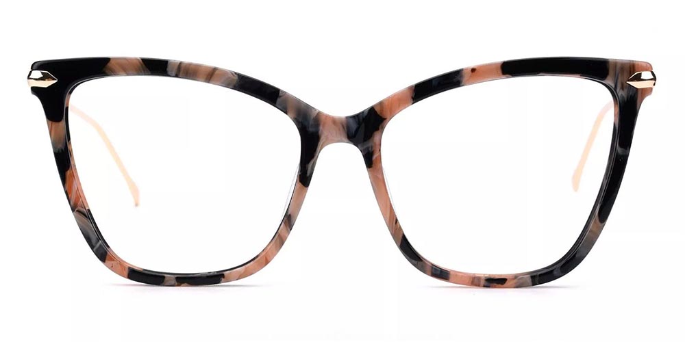 Hampton Tortoise Prescription Glasses Face
