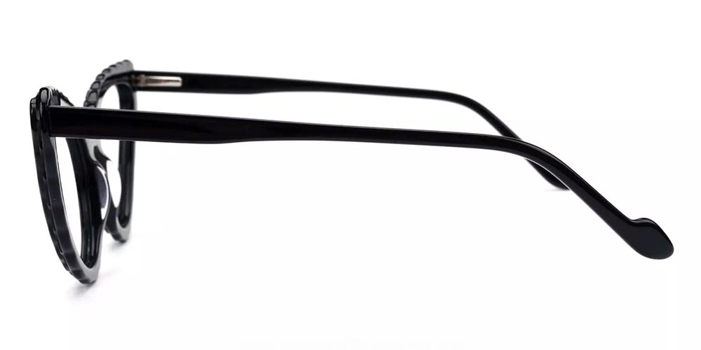 Warren Black Prescription Glasses Leg