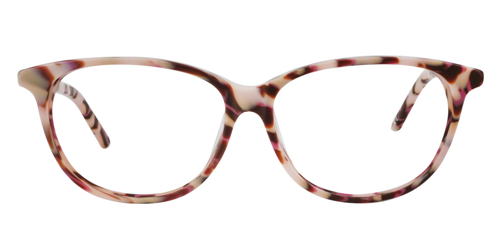 Pasadena Tortoiseshell Prescription Glasses Face
