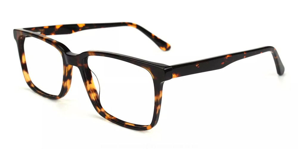 Quincy Tortoise Prescription Glasses Side