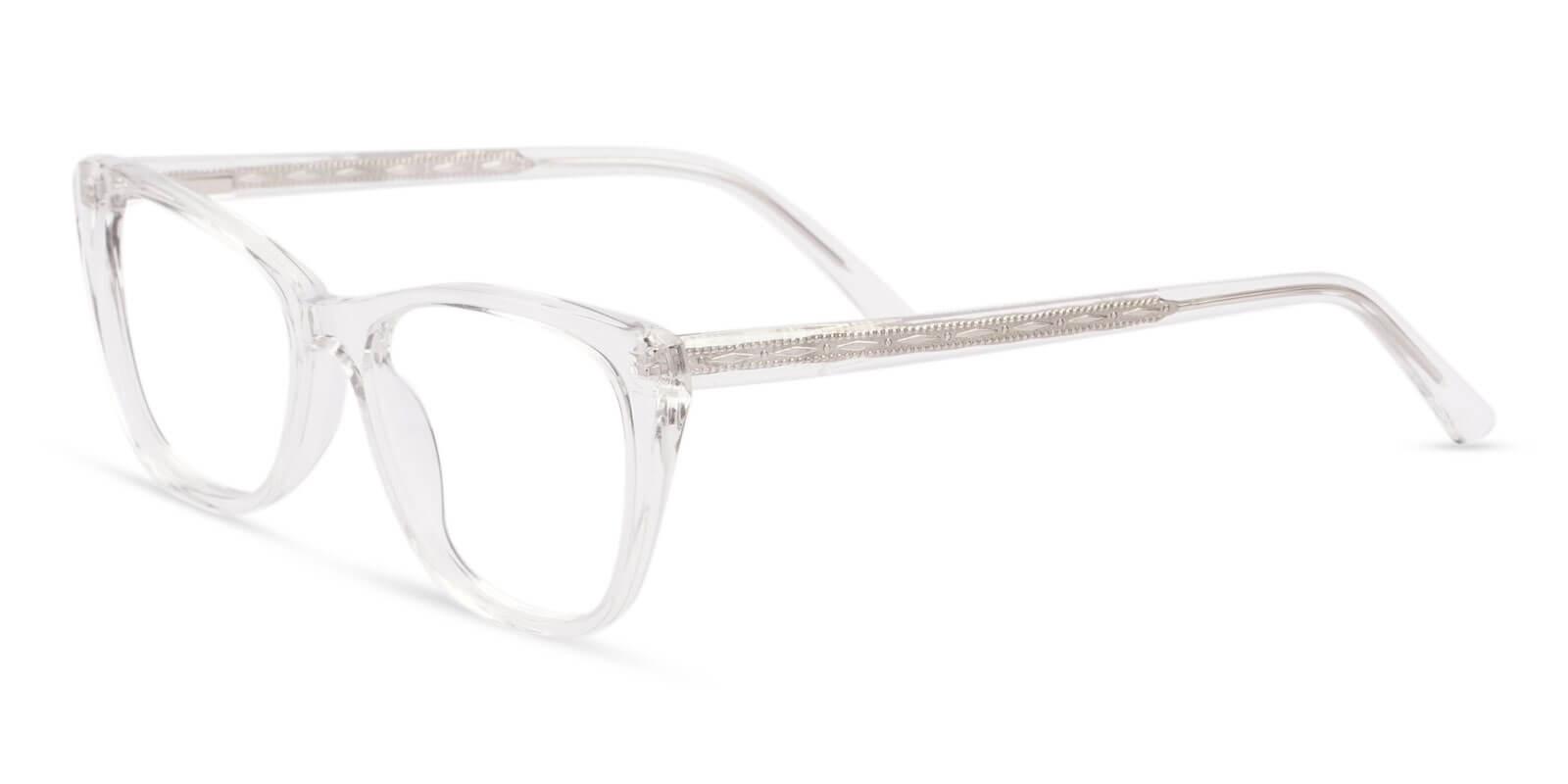Tyler Clear Prescription Glasses Side