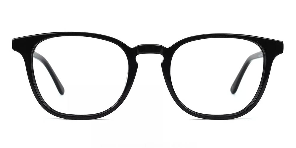 Knoxville Round Prescription Glasses Face