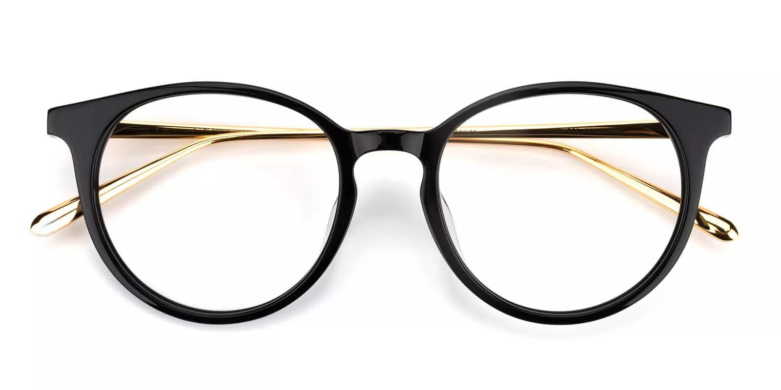 Woodbridge Black Prescription Glasses Front