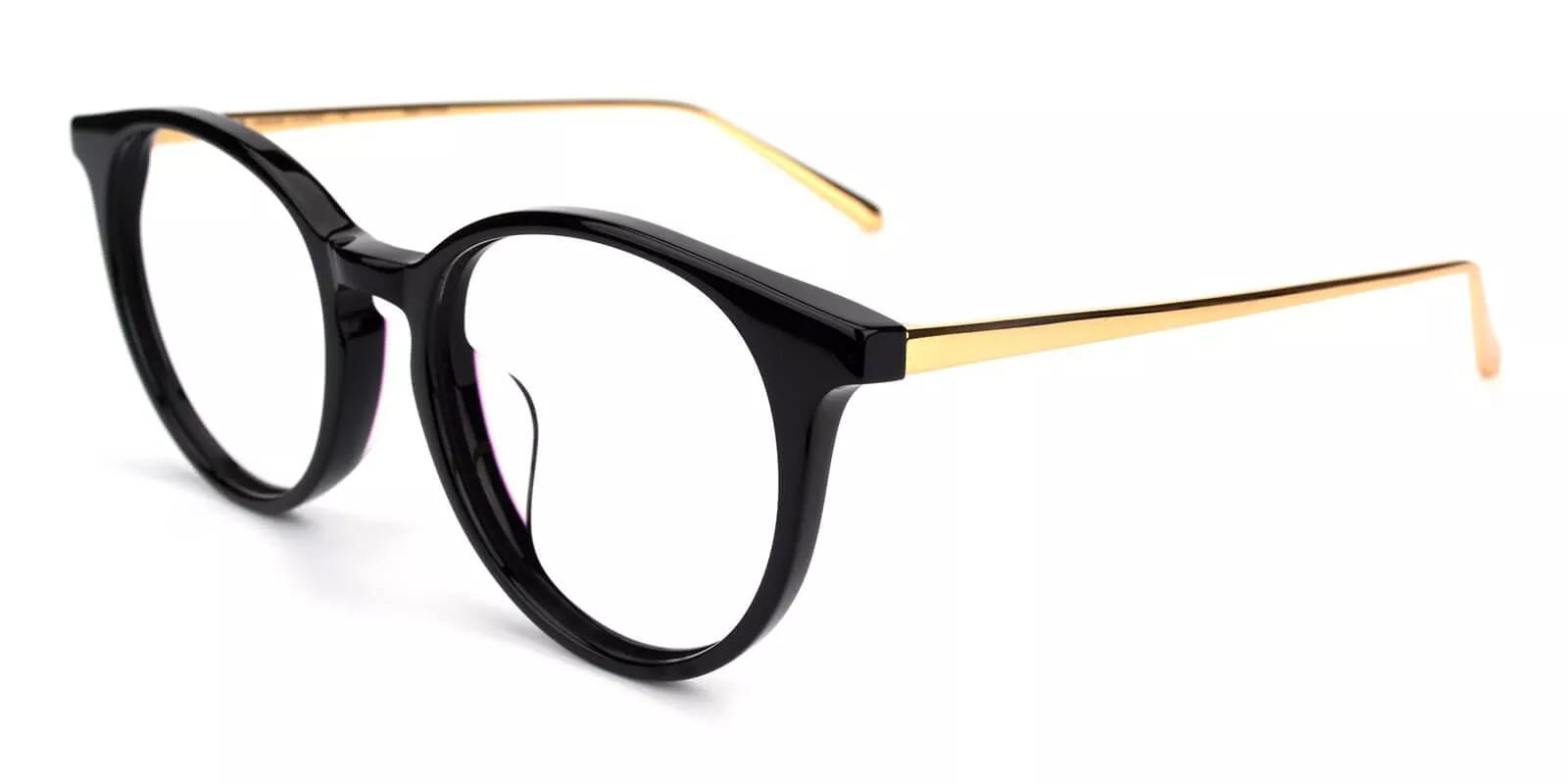 Woodbridge Black Prescription Glasses Side