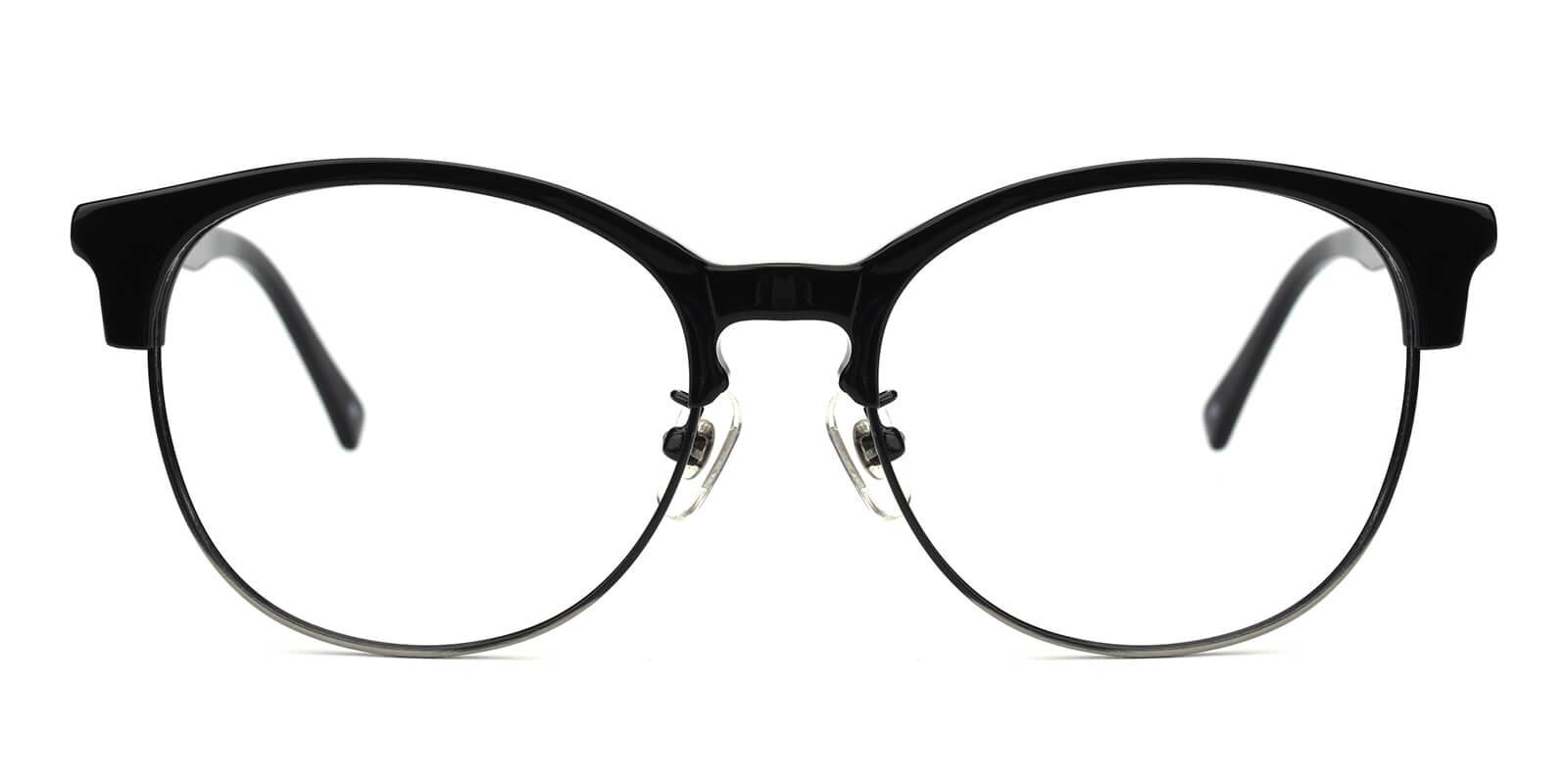 Charlie Black Prescription Glasses Face