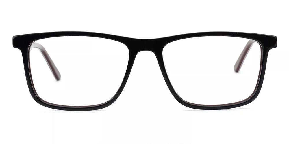 Mcallen Brown Prescription Glasses Face