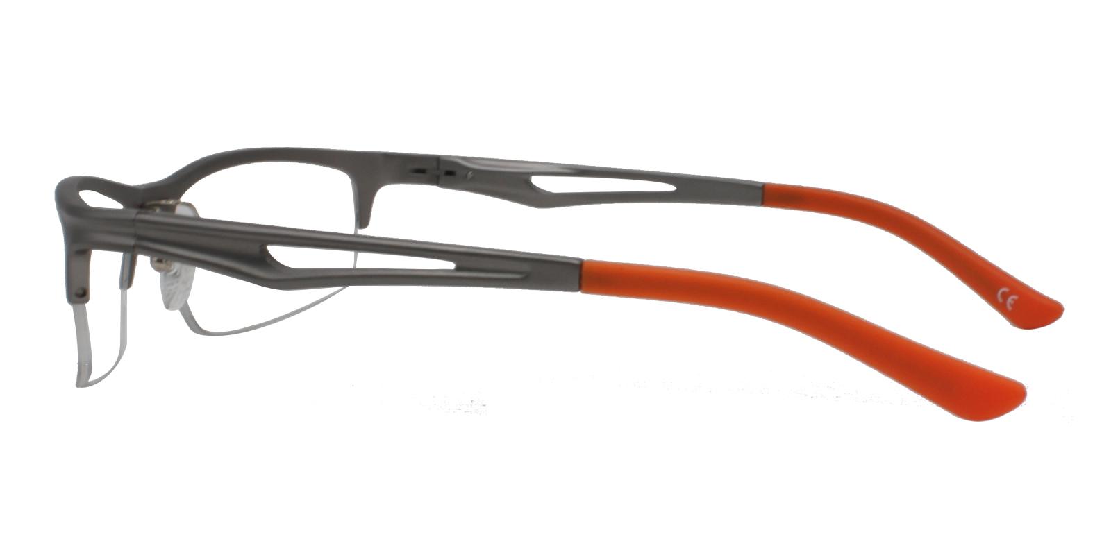 Valencia Gray Prescription Glasses Leg