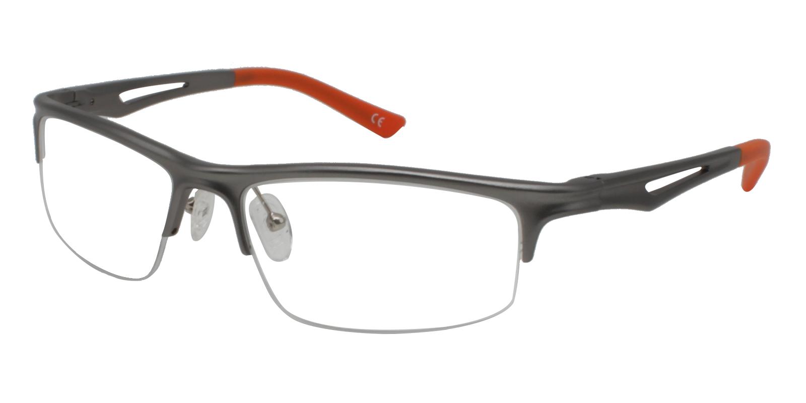 Valencia Gray Prescription Glasses Side