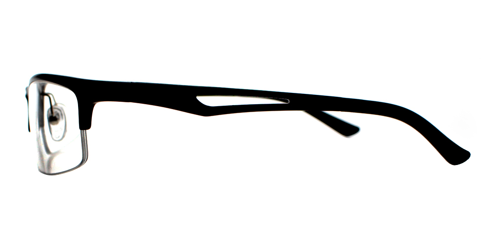 Valencia Black Prescription Glasses Leg