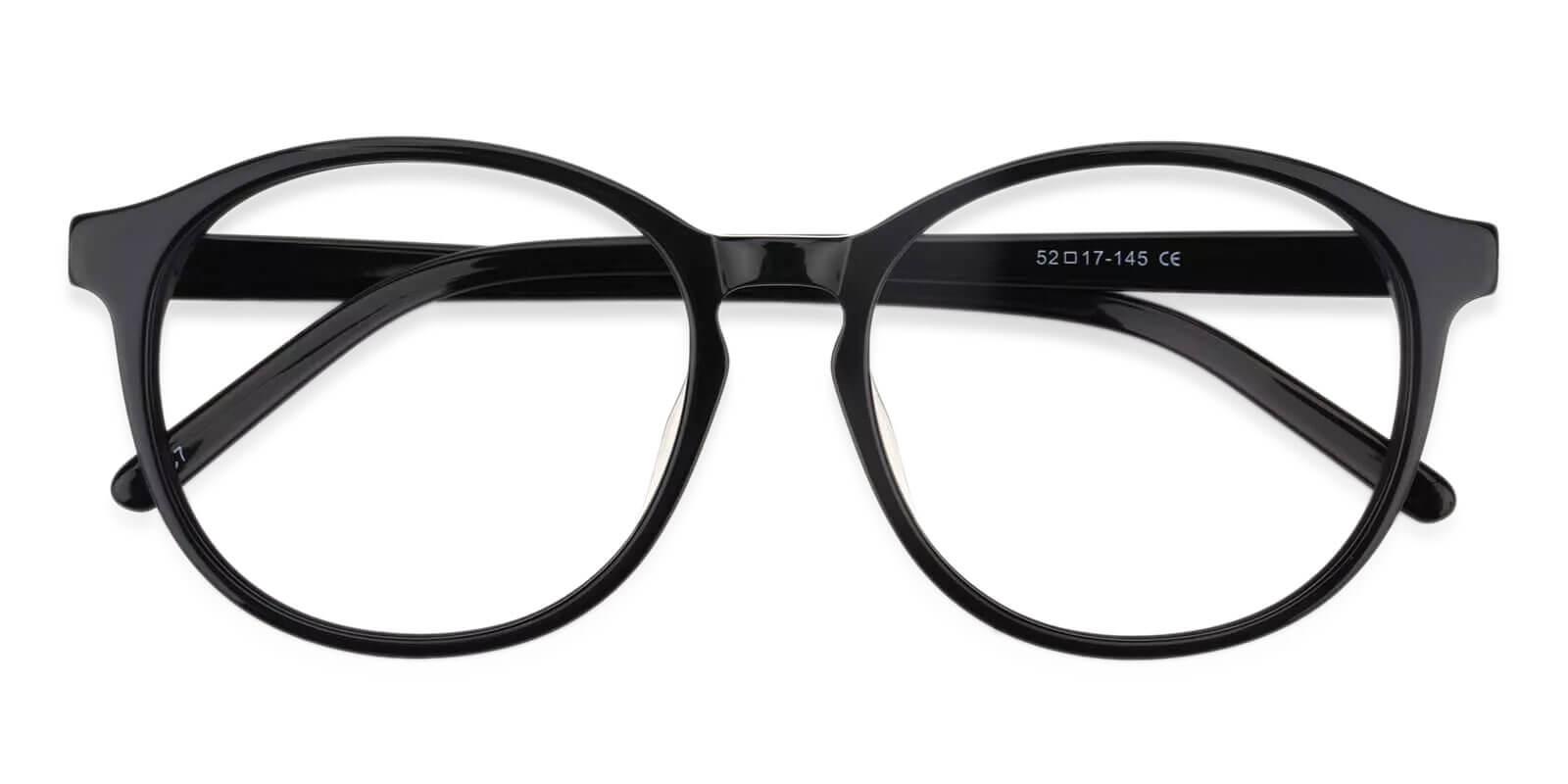 Kaitlyn Black Prescription Glasses Front