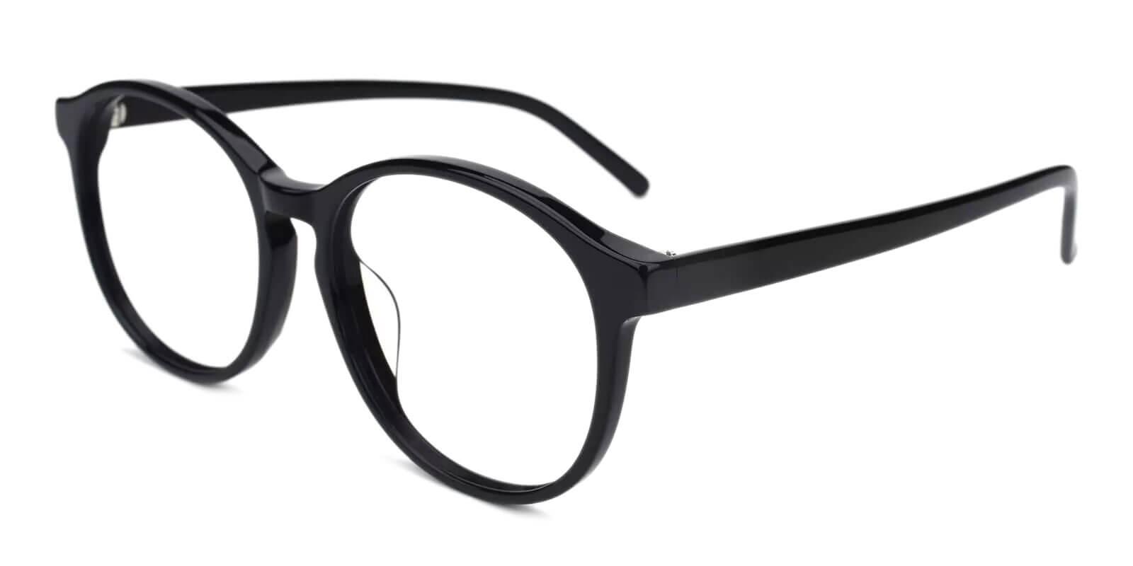 Kaitlyn Black Prescription Glasses Side