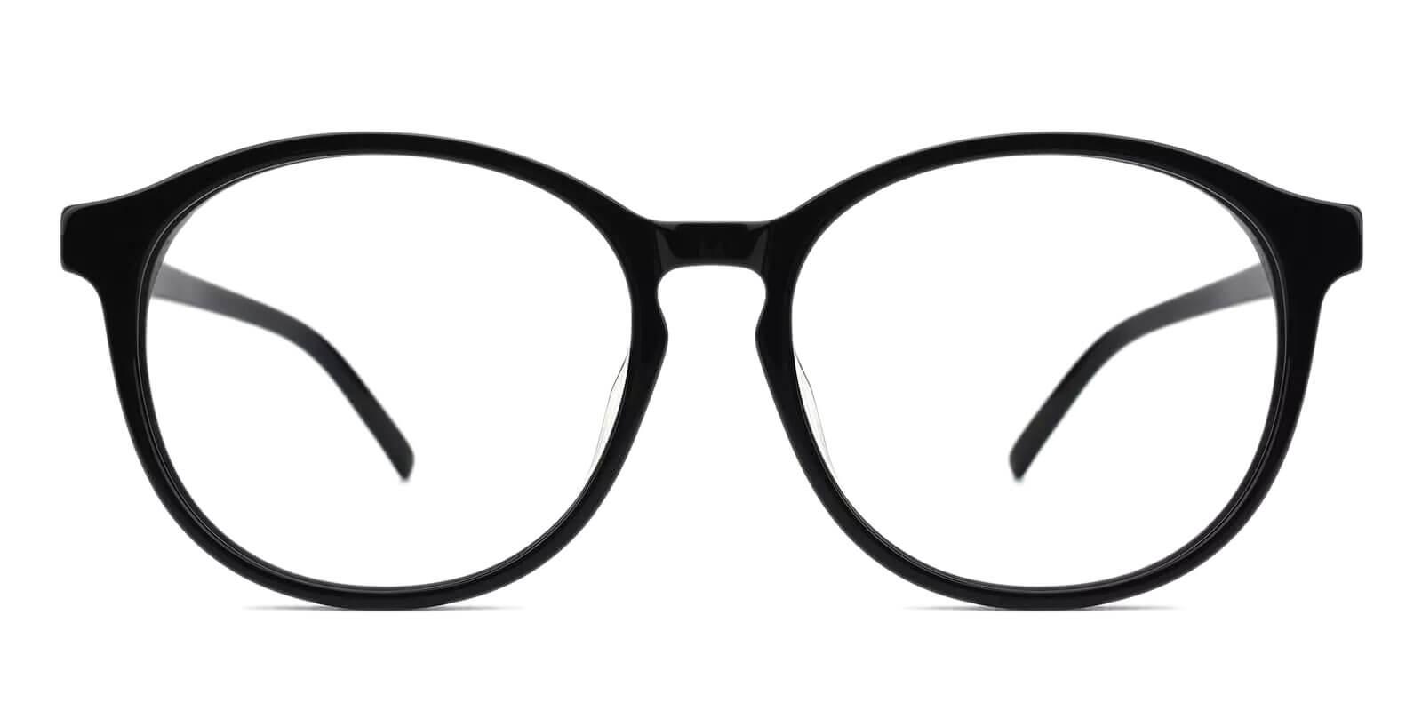 Kaitlyn Black Prescription Glasses Face