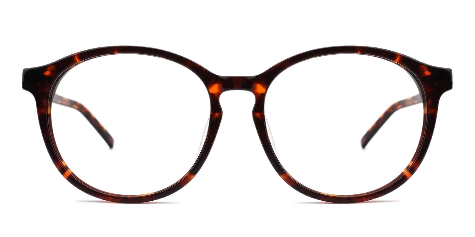Kaitlyn Tortoise Prescription Glasses Face