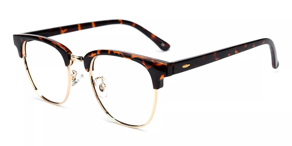 Ontario Tortoise Clip On Sunglasses Side