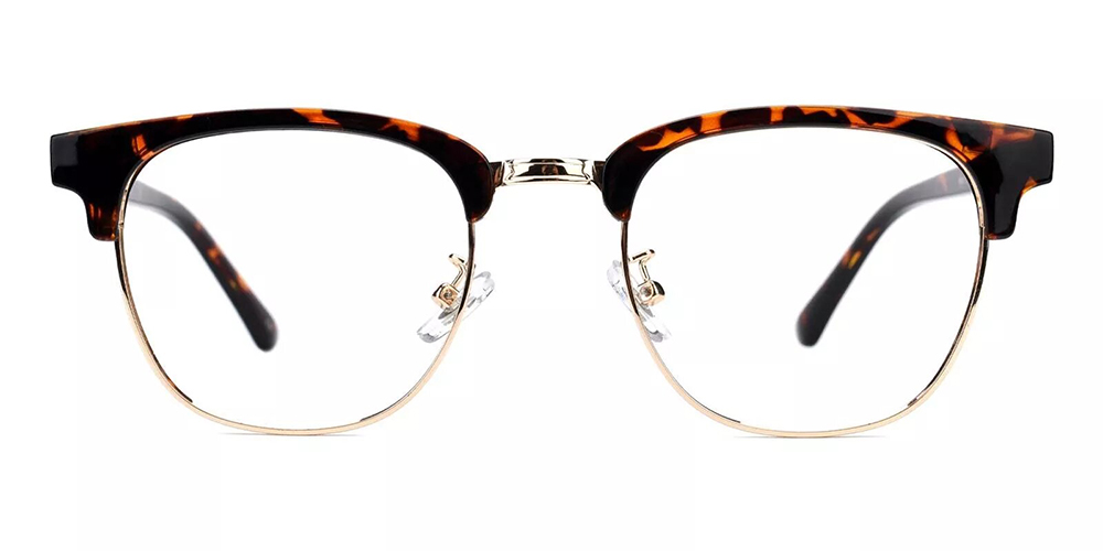 Ontario Tortoise Clip On Sunglasses Face