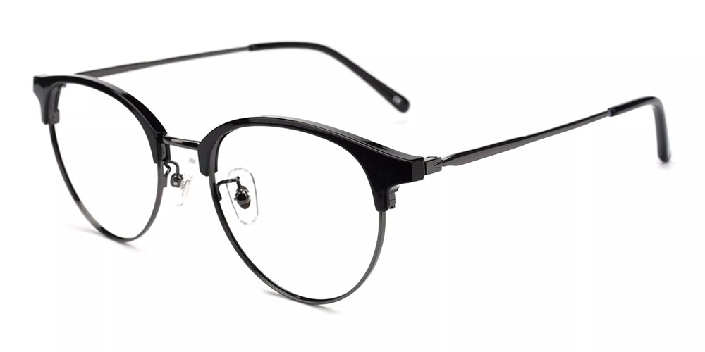 Vancouver Black Clip On Sunglasses Side