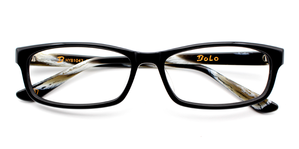 Anna Black Prescription Glasses Front
