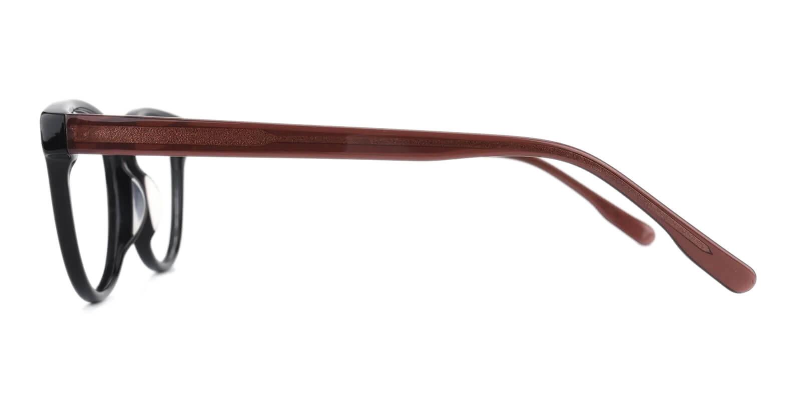 Brooklyn Black Prescription Glasses Leg