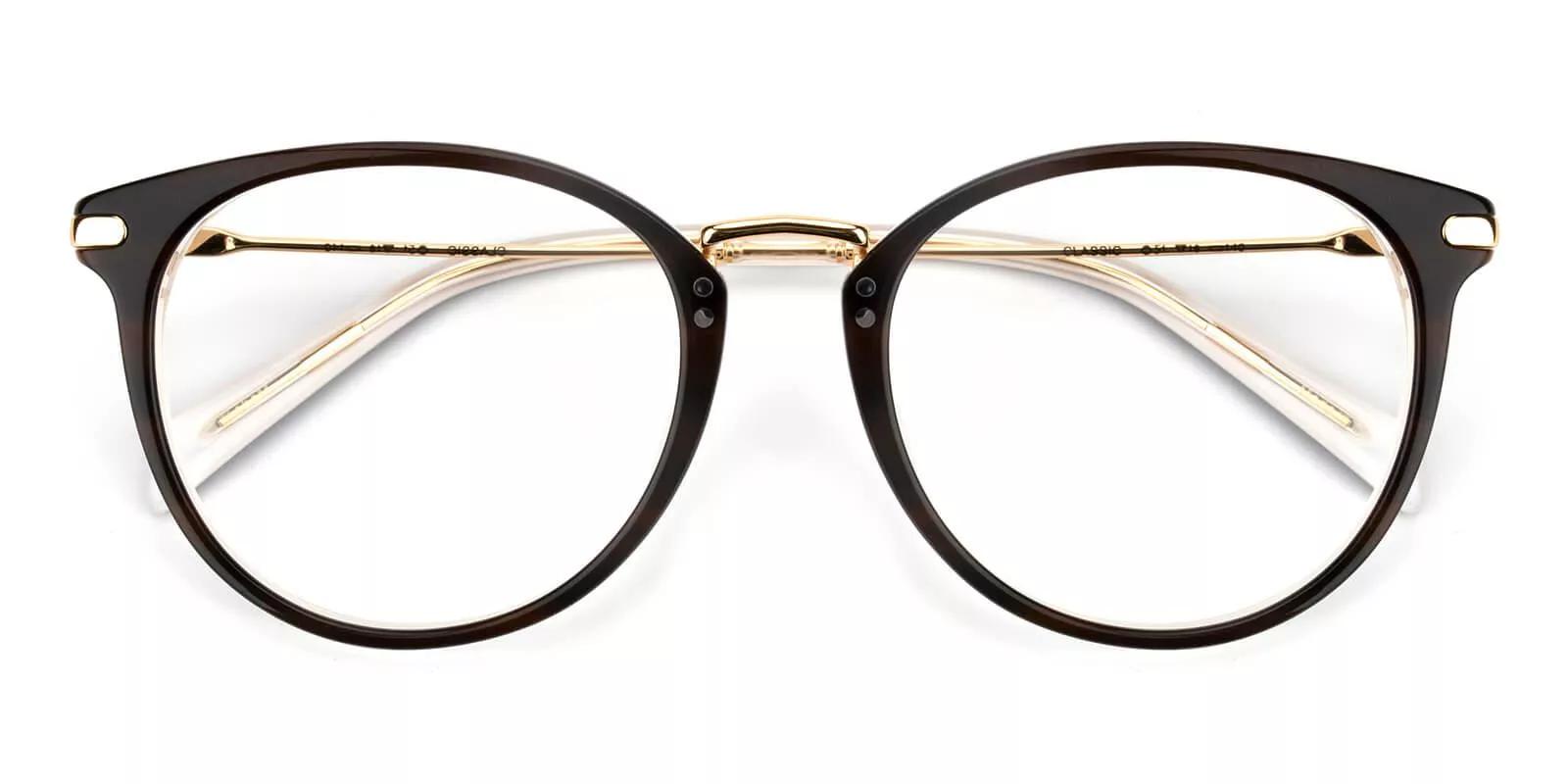 Clinton Black Prescription Glasses Front