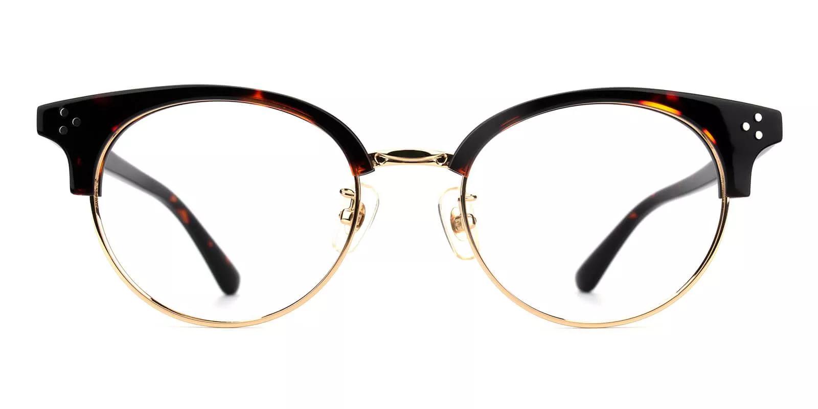Clinton Colorful Prescription Glasses Face