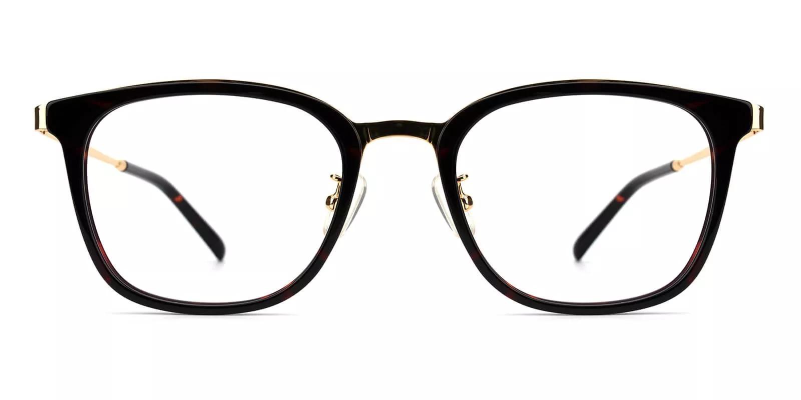 Vista Tortoiseshell Prescription Glasses Face