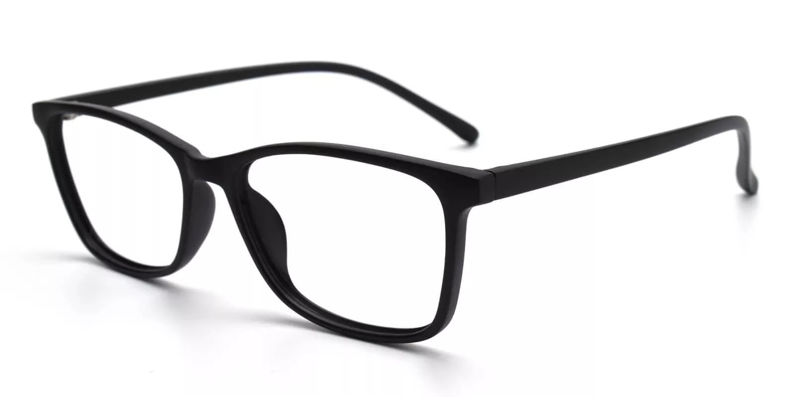 Davenport Black Prescription Glasses Side