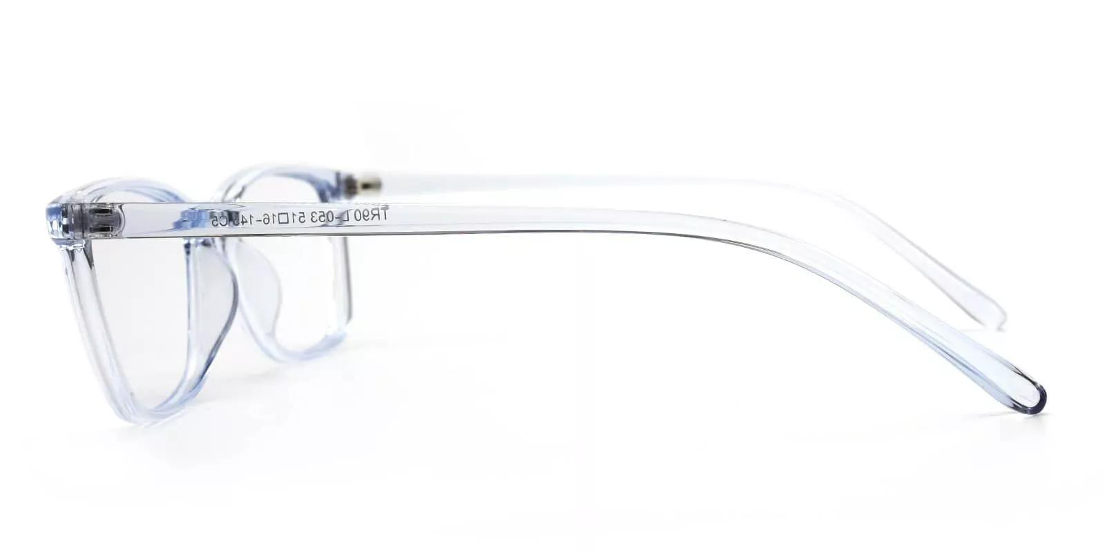 Davenport Blue & Clear Prescription Glasses Leg