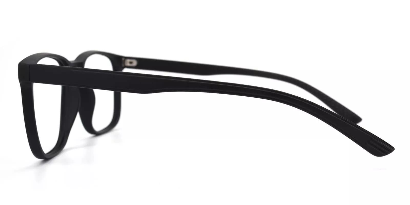Renton Black Prescription Glasses Leg