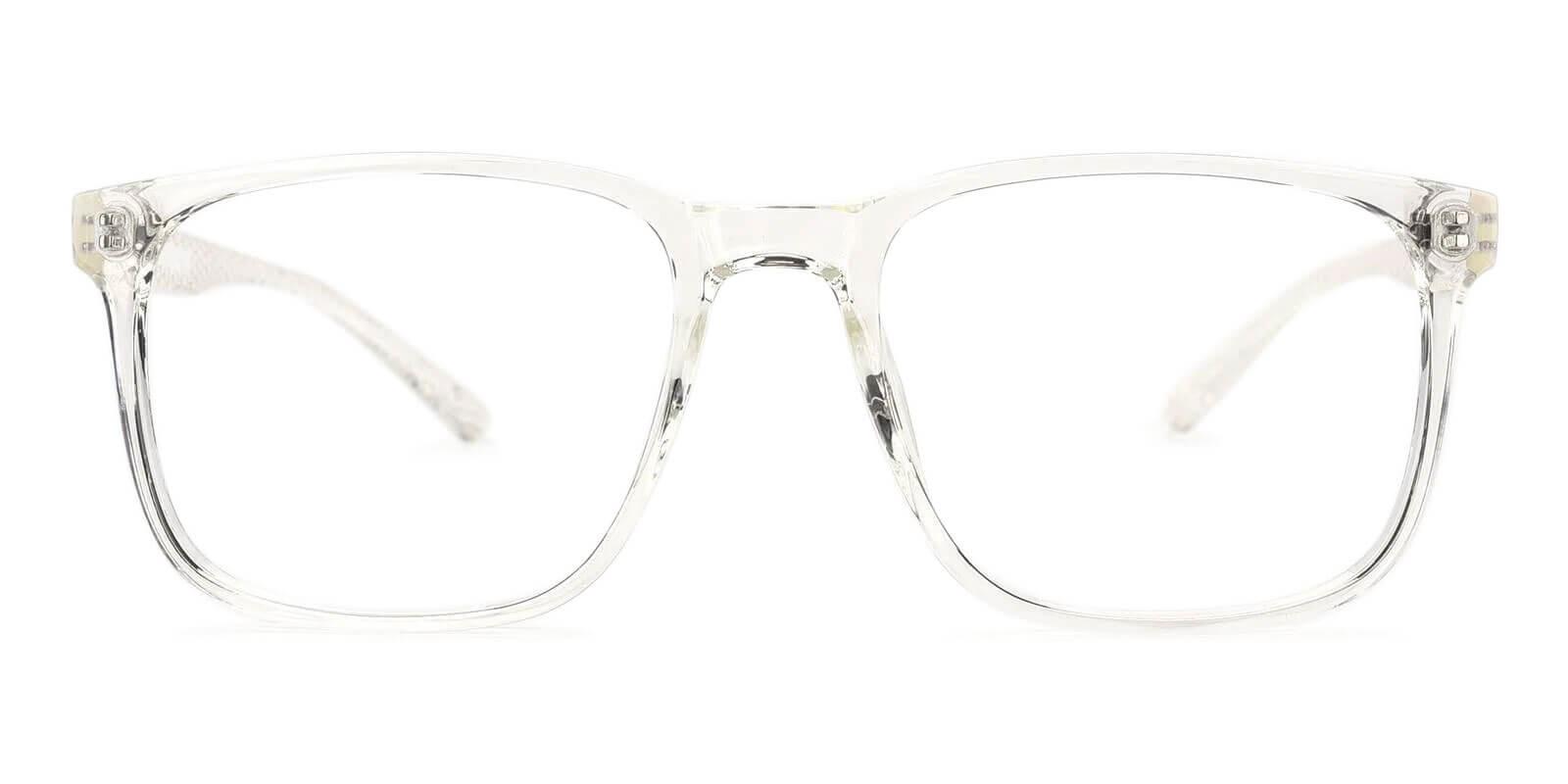 Renton Clear Prescription Glasses Face