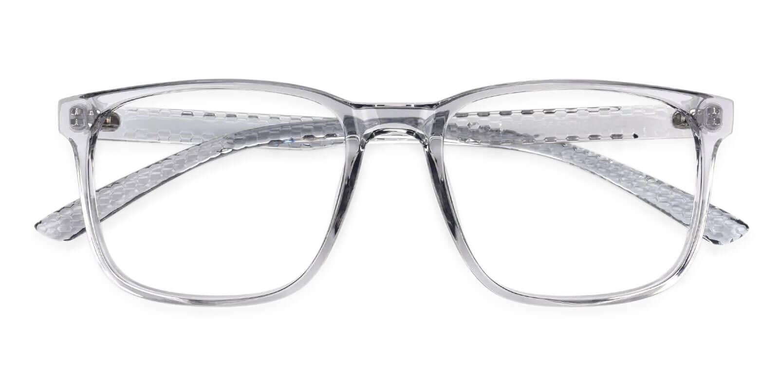 Renton Gray Prescription Glasses Front