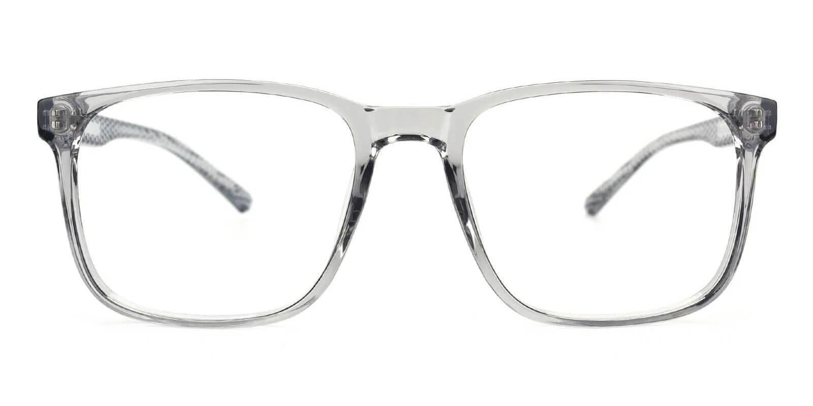 Renton Gray Prescription Glasses Face