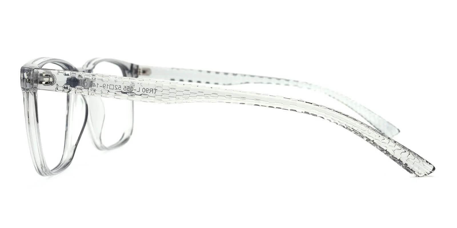 Renton Gray Prescription Glasses Leg