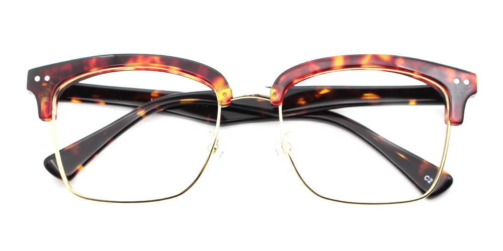 Aaron Tortoiseshell Prescription Glasses Front