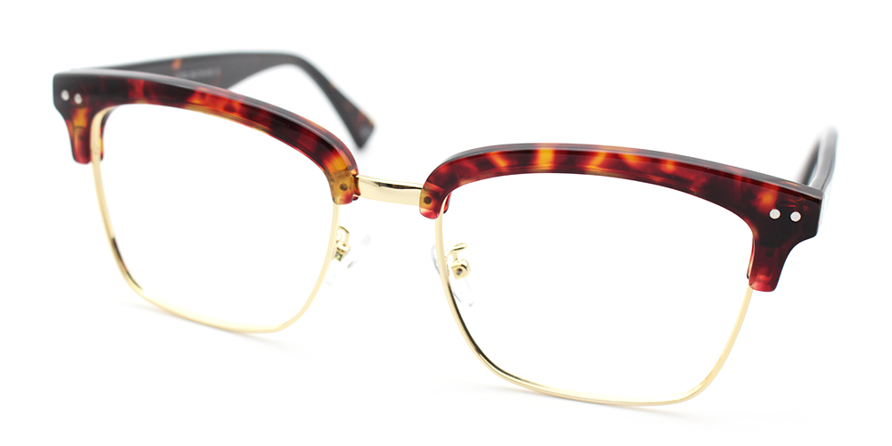 Aaron Tortoiseshell Prescription Glasses side