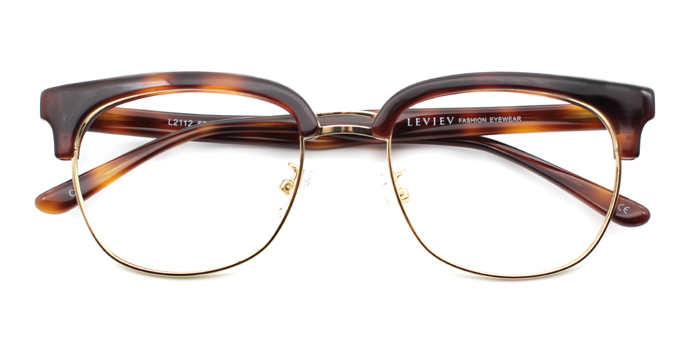 Clarksville Tortoise Prescription Glasses Front