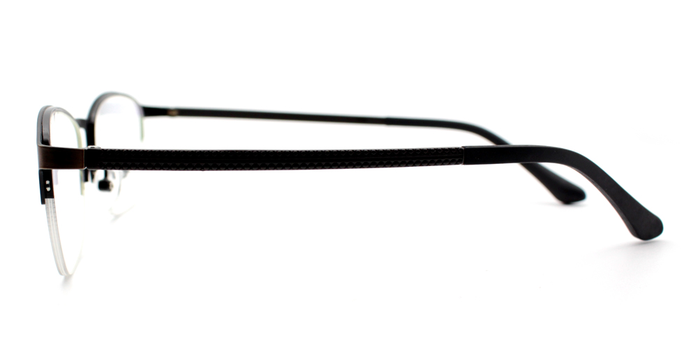 Fatoumata Brown Prescription Glasses Leg
