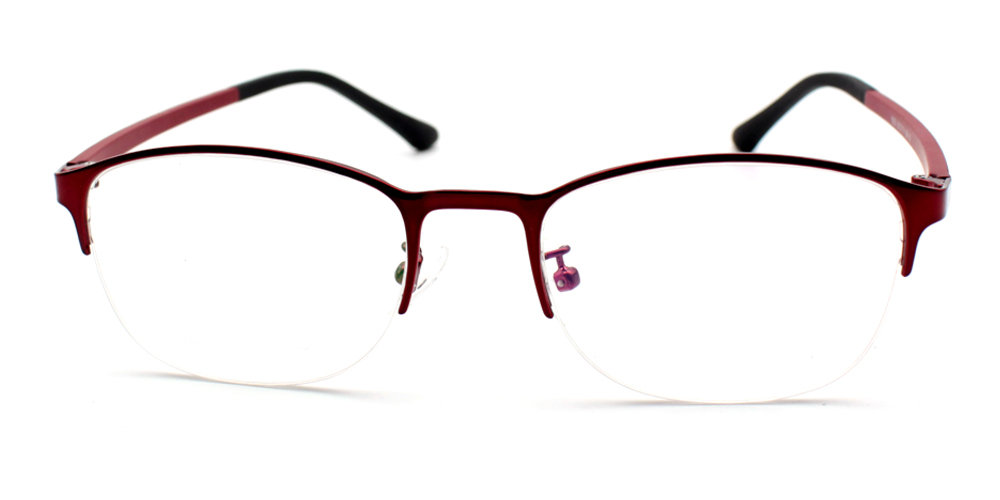 Fatoumata Red Prescription Glasses Side