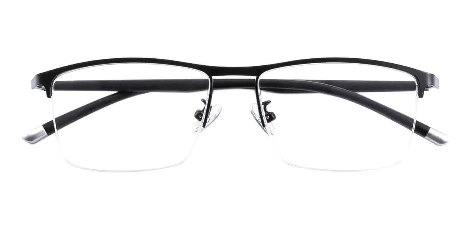 Eve Black Prescription Glasses Front