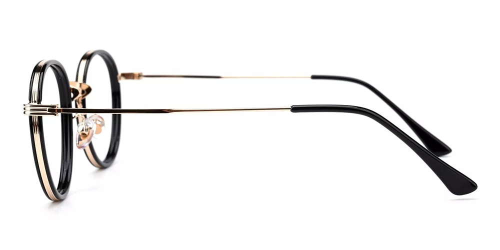 Macon Black Prescription Glasses Leg