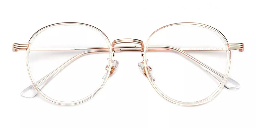 Macon Clear Prescription Glasses Front
