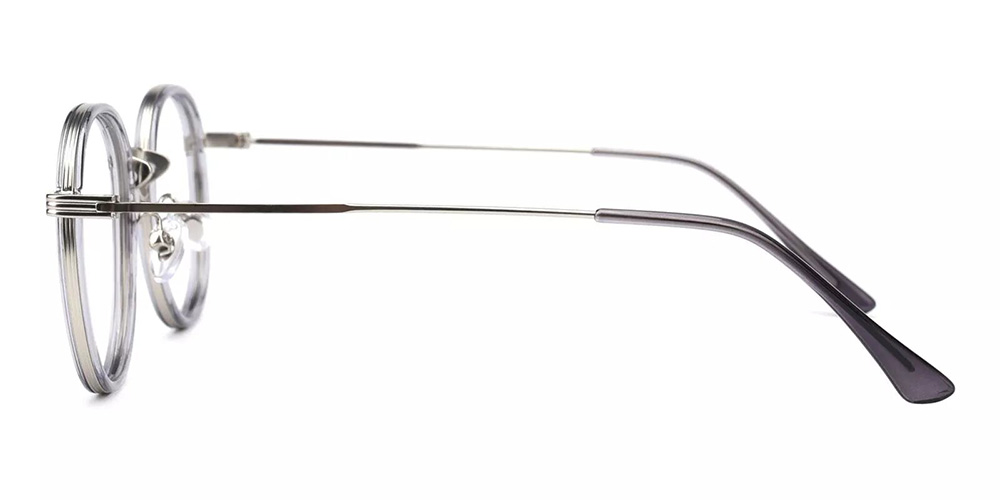 Macon Gray Prescription Glasses Leg