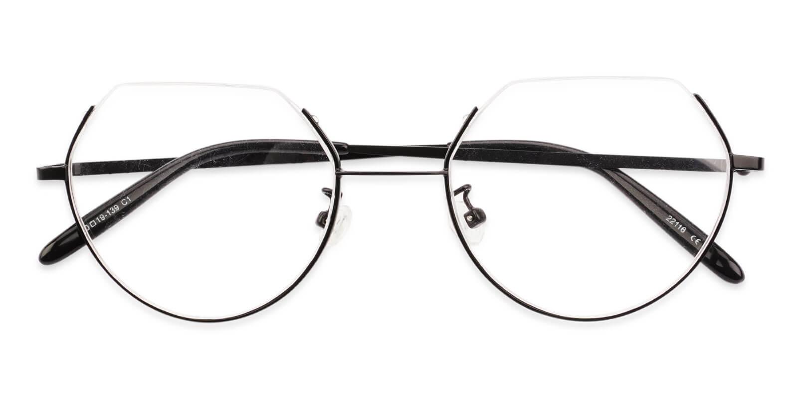 Alycia Black Prescription Glasses Front