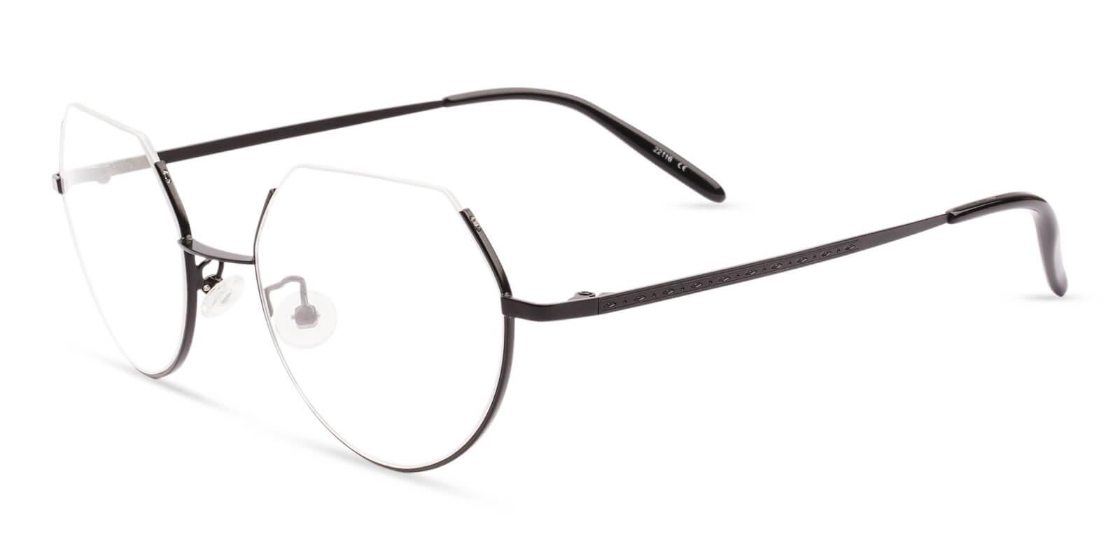Alycia Black Prescription Glasses Side