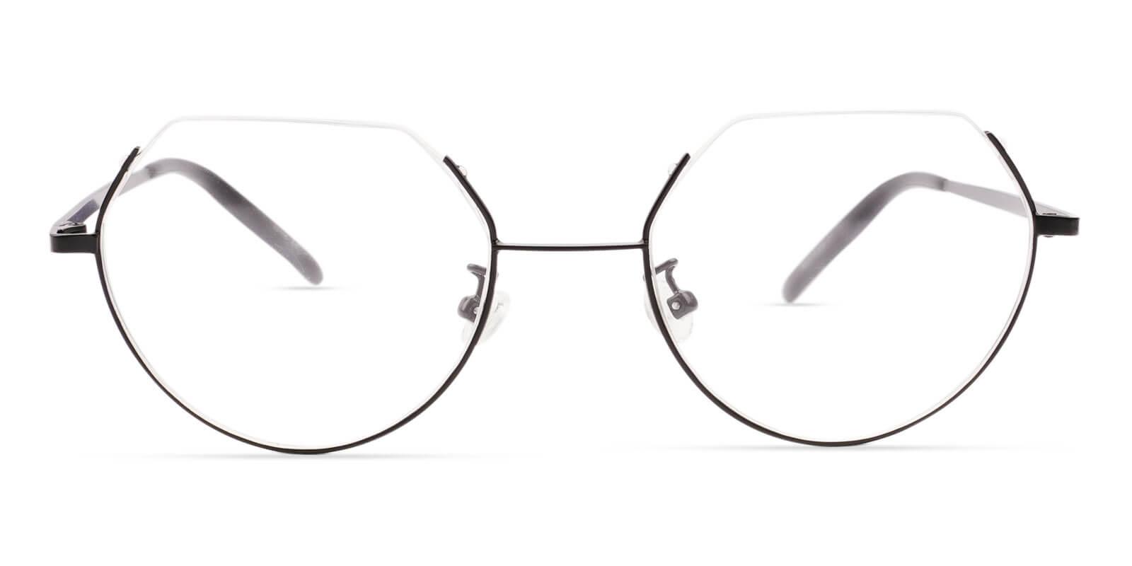 Alycia Black Prescription Glasses Face