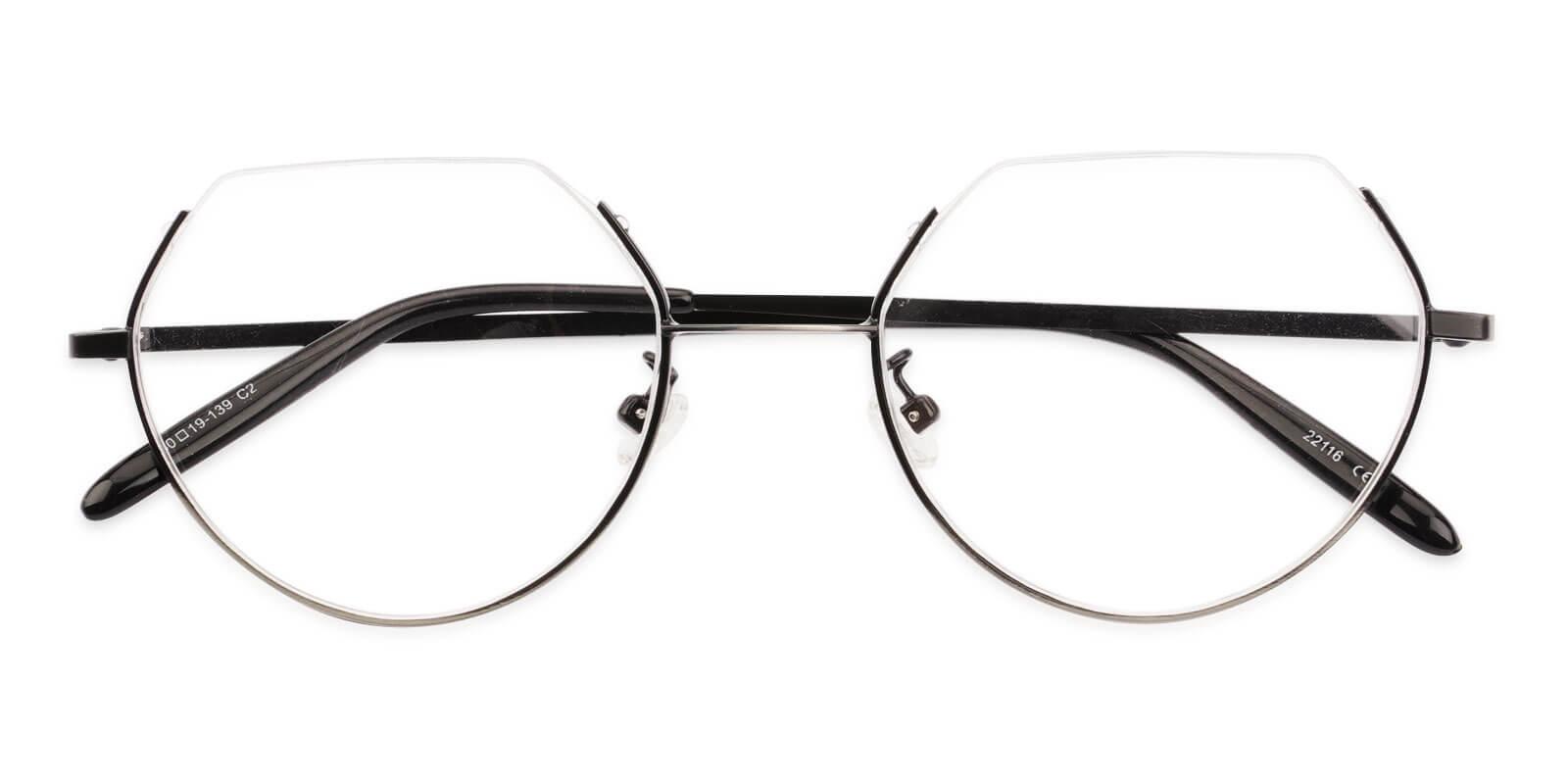 Alycia Silver Prescription Glasses Front