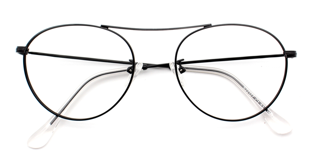 Alizee Black Prescription Glasses Front