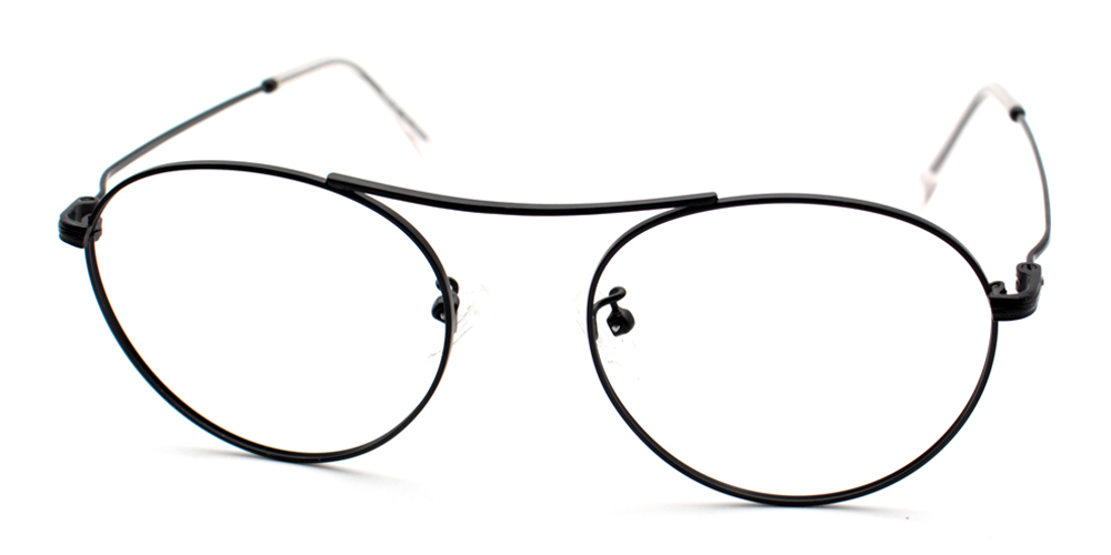 Alizee Black Prescription Glasses Side