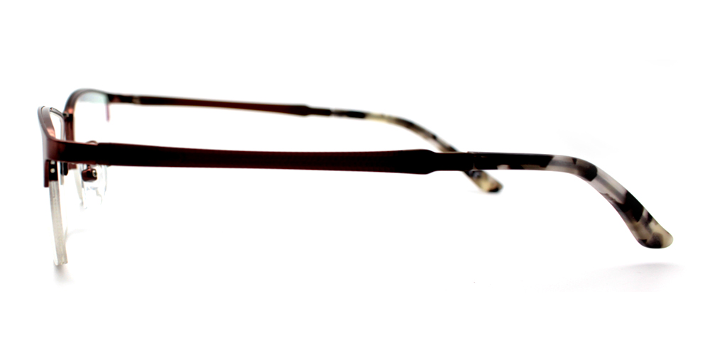 Walid Brown Prescription Glasses Leg