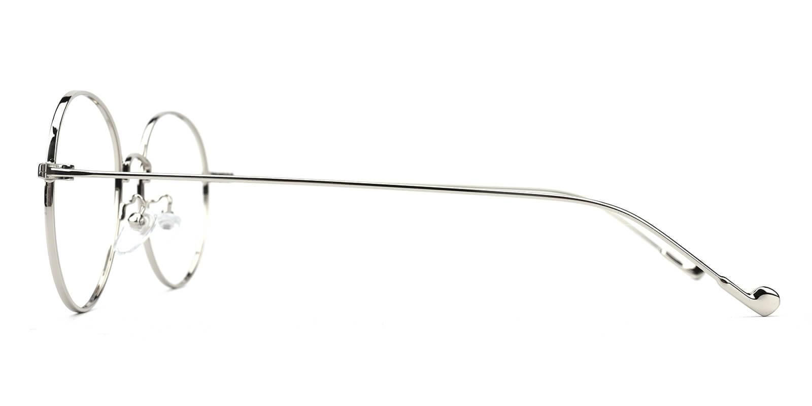 Louanne Silver Prescription Glasses Leg